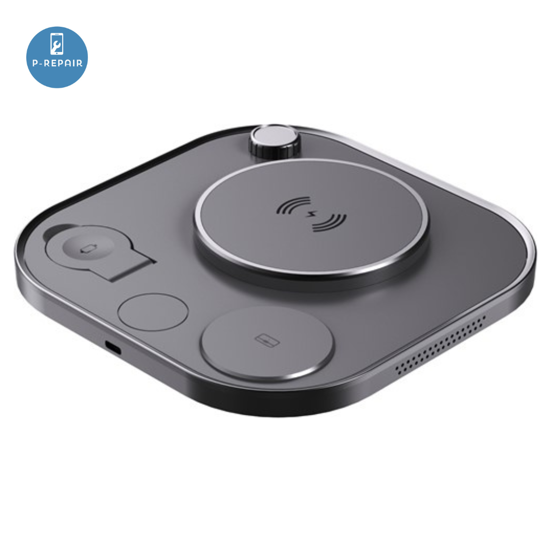 Desk Lamp met draadloze oplaadfunctie 4in1 - Zwart