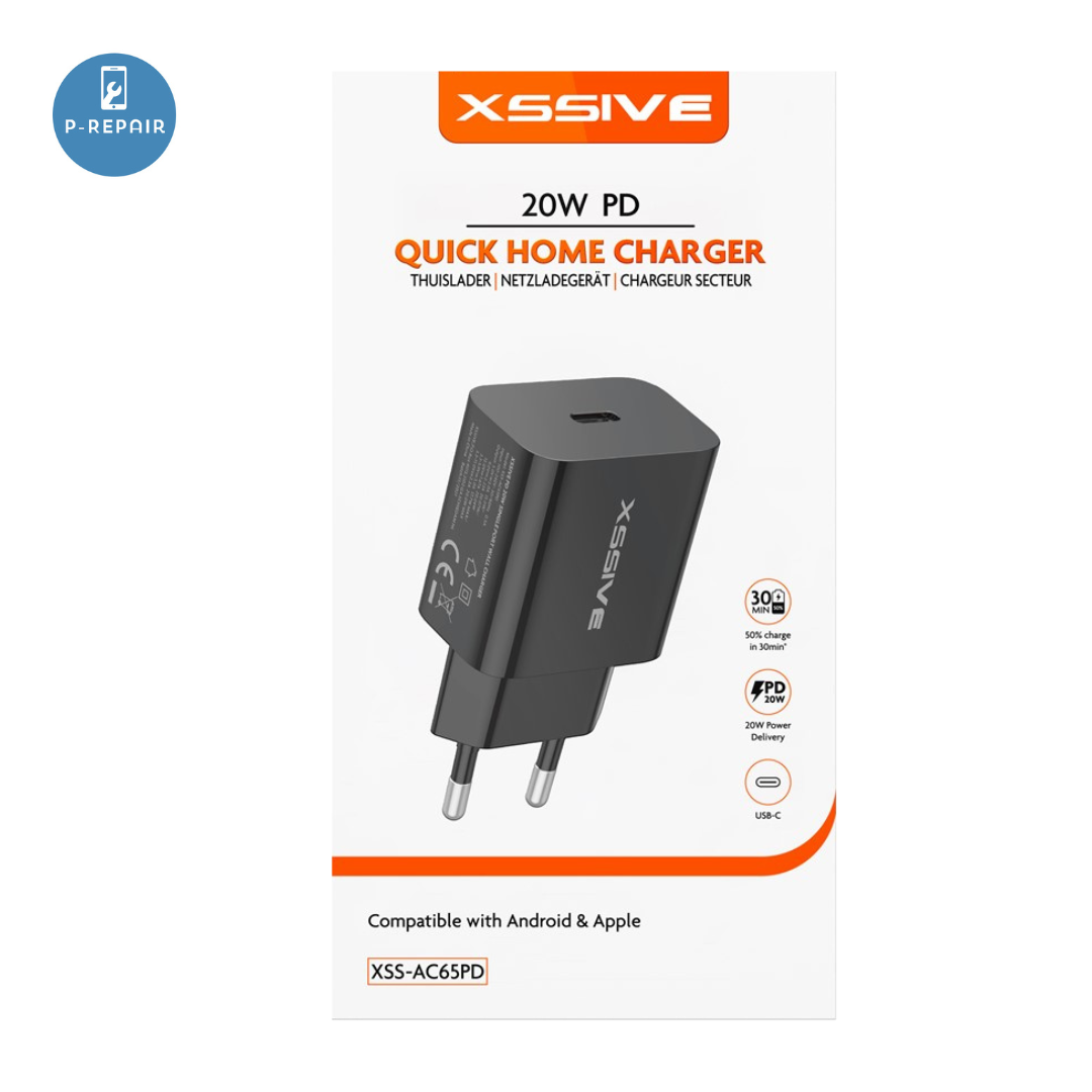 Xssive USB-C 20W PD - Fast Charger - Quick Charger - Snel lader